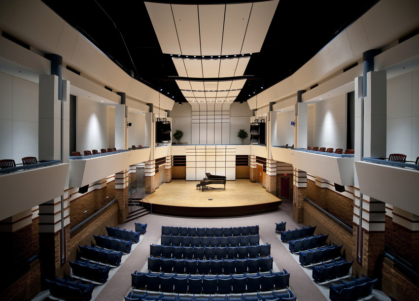 Rhea Miller Recital Hall (home to the Rhea Miller Concert Series)